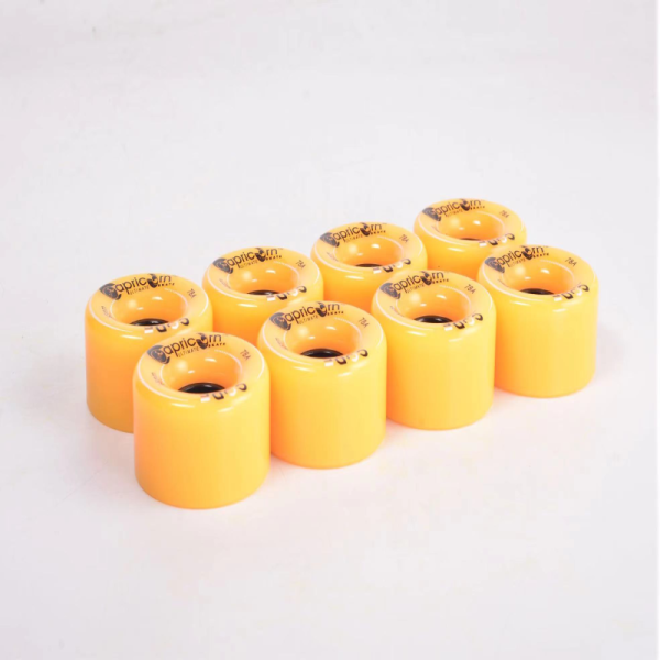 Capricorn Quad Skate Wheels (Red, Orange, Yellow, Green) - Image 6